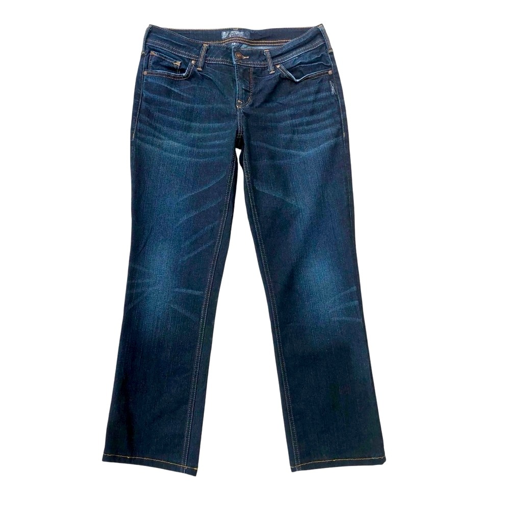 SILVER JEANS Aiko Mid Straight Jeans 29x27